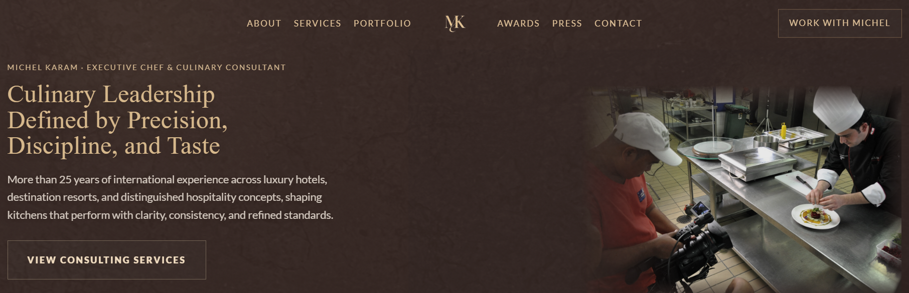 Chef Michel Karam business structuring case study preview
